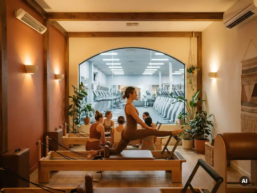 What is the difference between boutique fitness and a regular gym in Haarlem?